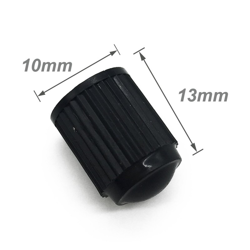 GODESON Plastic Valve Stem Cap for Car, Motorbike, Trucks and