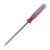 Vessel Crystalline Screwdriver, Thin Shaft Type, +0 x 3.9 inches