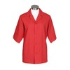 FAME Unisex Button Smock/Counter Coat/Red / 2X-Large (K71-79124)