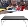 Outdoor Barbecue Table Ultra‑Light Portable Folding Aluminum Alloy Table for