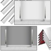 Therwen 10 Pcs 2 x 2 x 48 Inch 304