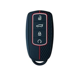 Silicona para Llave, Funda para Llave, Carcasa Protectora, Silicona Suave, Compatible con Chery Tigo 7 8 Pro MAX Omoda C5 Arrizo 5 Plus, Accesorios para Auto (Negro)