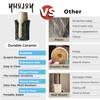 YHOJOY Bathroom Cup Dispenser 3 Oz, Ceramic Bathroom Cup Holder