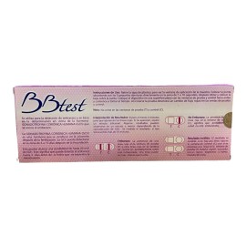 Prueba De Embarazo Bbtest Test Rápido De Un Uso Con 1 Prueba