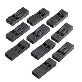 Aihasd 100 St ¨ ¹ CK 1P Pin Header Female Connector Grid 2,54 mm Single Row 1-Pin