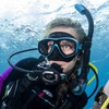 Tusa M-212 Ceos Clear Skirt Scuba Diving Mask - Flash