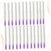 FOMIYES 100pcs Fiberglass Nail Tips for Manicure Extension Easy to