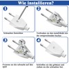 MejaRizon Euro Plug Flat Euro Coupling Flat 250 V 2.5