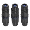 3Pcs Waterproof Cable Connector 3Pin Wire Connector 3 Way Inline