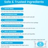 WONDERFUL Flushable Butt Wipes, Unscented 100% Plant-Based Wet Wipes for