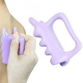 DEVENTORZ Cassa Plate, For Body, Pressure Point Press, Basser Plate, Hand Held Type, Resin, Handle, Cassa, Press Point, Myofascial Release Tool, Stiff Shoulder, Neck, Soles, Lymphatic Massage, Easy to