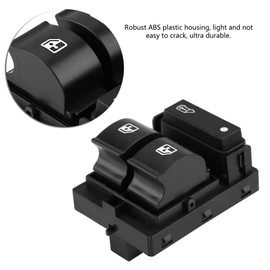 Qiilu Car Window Switch, Car Window Regulator Switch for Relay Doblo Ducato 735421419