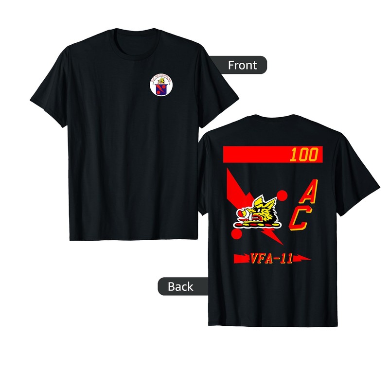 Strike Fighter Squadron (VFA) VFA-11 "Red Rippers" T-Shirt