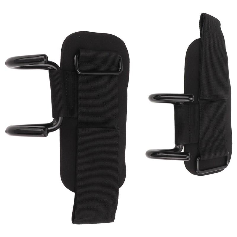 2pcs Wrist Rod Hook Straps Nylon Steel Adjustable Wrist Support