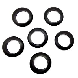 EASYEAH 1-3/4 Inch Rubber Grommets for Wiring, 1-9/16 in ID Firewall Grommet Automotive, Eyelet Ring Gasket Hole Grommets for Metal Electric Box, Wires Cables Hoses Cords Protection, 6 Pcs, 40x45 mm