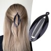 perfeclan Banana Hair Clip for Thin Long Hair, Women Comb