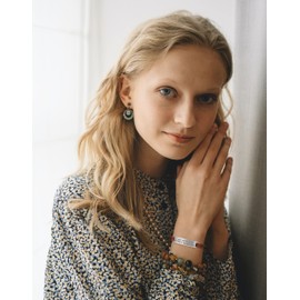 Ladies Vintage Antique Inspirational Leather Bangle Bracelets Jewelry Engraved Message Encourage Let Your Faith Be Bigger than Your Fear