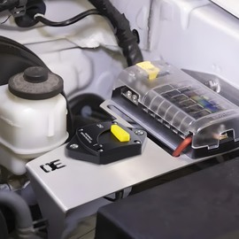 GLOSO Circuit Breaker Switches Manual Reset Waterproof Audio Radio Solar System Boat Truck Marine Automotive Stud 5/16“ Panel Mount 200A