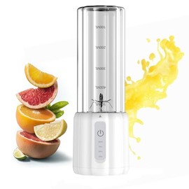 Portable Blender for Shakes and Smoothies with 6 Blades, 17 Oz Mini Blender Cup