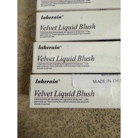 Blush 5 Pack Velvet Liquid Blush - Lakerain - 0.25 oz - Ex: 8/26 Color In Picture