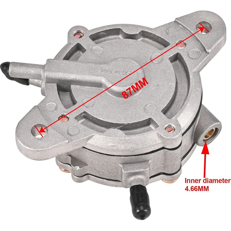 Trkimal Aluminium Petrol Pump Fuel Pump Gas Pump Motorcycle Scooter