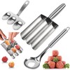Stainless Steel Kitchen Triple Meatball Maker for Meatball Lovers Home