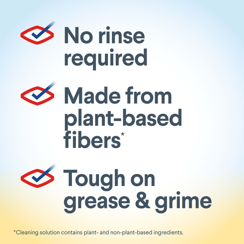 Clorox Free & Clear Cleaning Wipes, Light Lemon Scent, 75