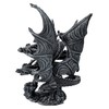 Dragon Figurine Gothic Black 23 cm - Dark Hydra Five