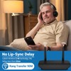 ROSIDA Dual Wireless Headphones for TV Watching with Transmitter, Headset