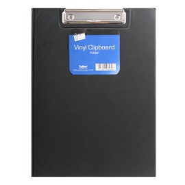 Just stationeryVinyl CLIPBOARD Folder Assorted Colour
