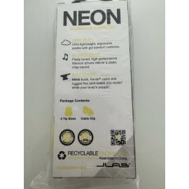 JLAB Neon Aluminum Earbuds
