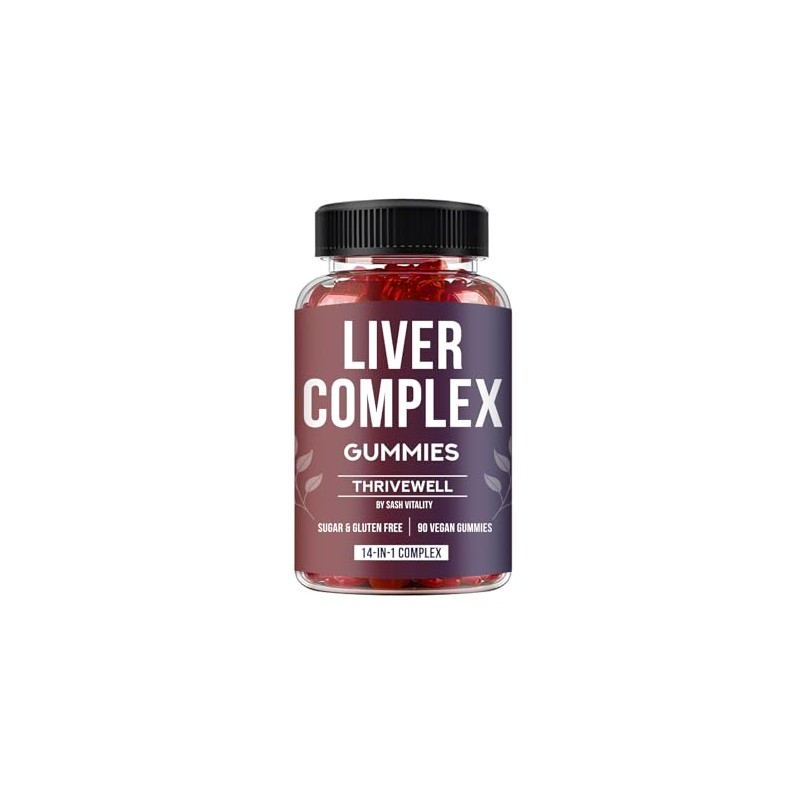 Sash Vitality Liver Care & Detox Gummiess