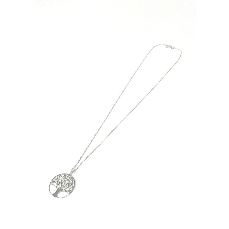 Strictly Gifts Women's Sterling Silver Cut Out Tree of Life