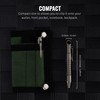 TACRAY Titanium Bolt Action Mini Pen, Pocket Size EDC Pen,
