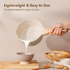Ceramic Nonstick Sauce Pan with Lid, 1.5 Quart Small Saucepan,