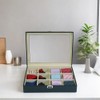 Tie Display Case for 12 Ties, Belts, and Men's Accessories