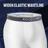 KOOPOW Youth Baseball Sliding Shorts with Cup Pocket for Baseball,