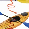 POFET 2 x Expandable Kayak Paddle Leash with D Shape