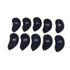 10pcs Golf Iron Covers Set with Numbers Waterproof Golf Head