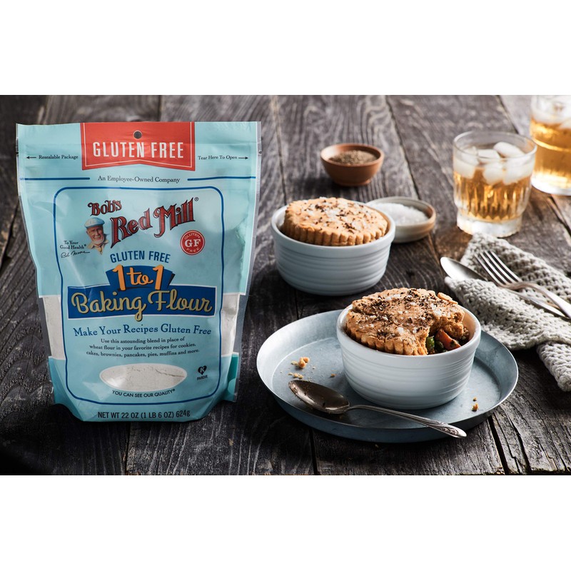Bob's Red Mill Gluten Free 1-to-1 Baking Flour, 22 oz