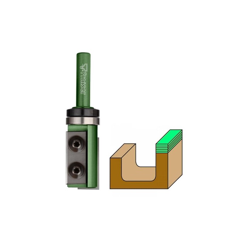 Fraiser Multibit Groove Cutter and Flush Cutter for Copying and