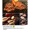 Hongso 7638 17.5" Polished Porcelain Cast Iron Grill Grates Replacement