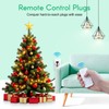 Remote Control Outlet, NineLeaf 4Set Wireless Plugs Outlet, Remote Light