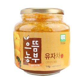 Farmer's Garden 으뜸농부 갈아만들어 향이 진한 유기농 유자차 1kg Top Farmer Thick Organic Yuzu Tea 1kg