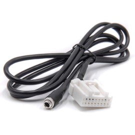 vhbw AUX Audio Adapter Cable Car Radio (120 cm) Compatible with Besturn B70 Car, Car Radio