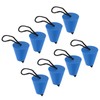 8Pcs/Set Kayak Scupper Plug Silicone Drain Hole Bung Stopper with