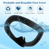 YHX-OU Silikon Face Pad Kompatibel mit Meta Quest 3S Gesichtsabdeckung