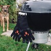 Burgerdevil Premium 1 Pair of Barbecue Gloves with Deyan Heat