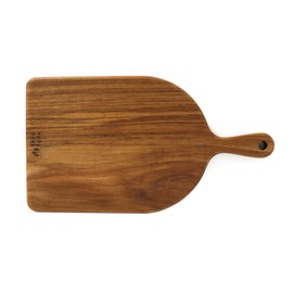 TREE FORK Handmade Teak Wood Decorative Wooden Cutting Board Serving Platter Tray Plate, FSC Certified 100% Hand Carved No Glue One Piece, Cheese Charcuterie Tapas Sushi Appetizer Baord, Wide