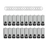 WOOOLKEN USB Stick 16 GB Pack of 20 High Speed